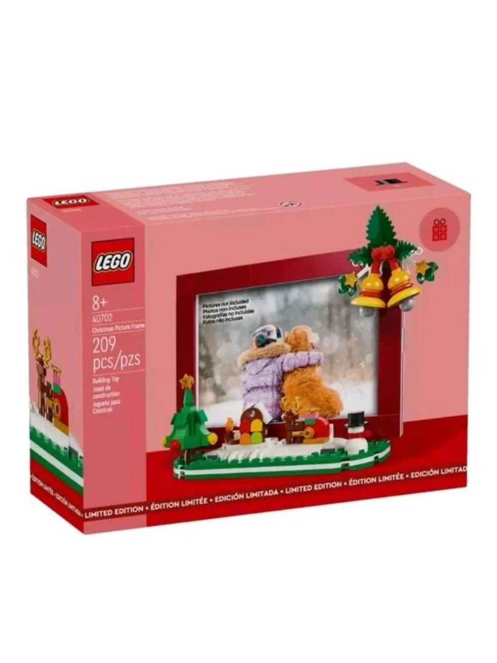 Lego 40702 Christmas Picture Frame GWP Limited Edition 209 pieces